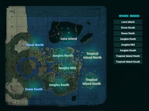 The Center Spawn Loc Map