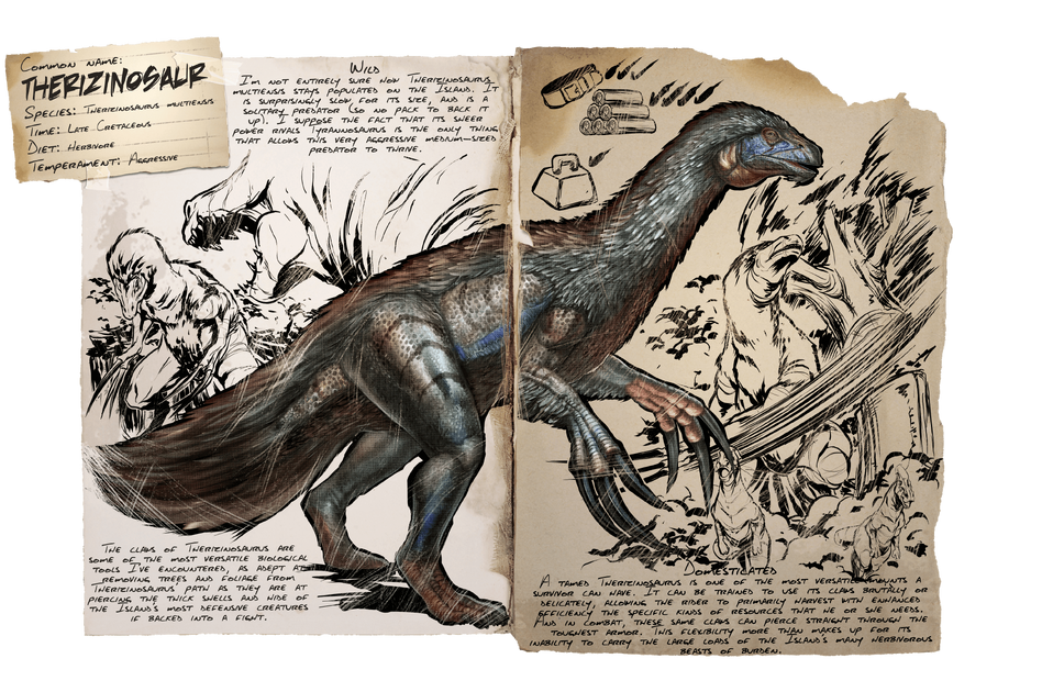 Therizinosaur - ARK: Survival Evolved Wiki