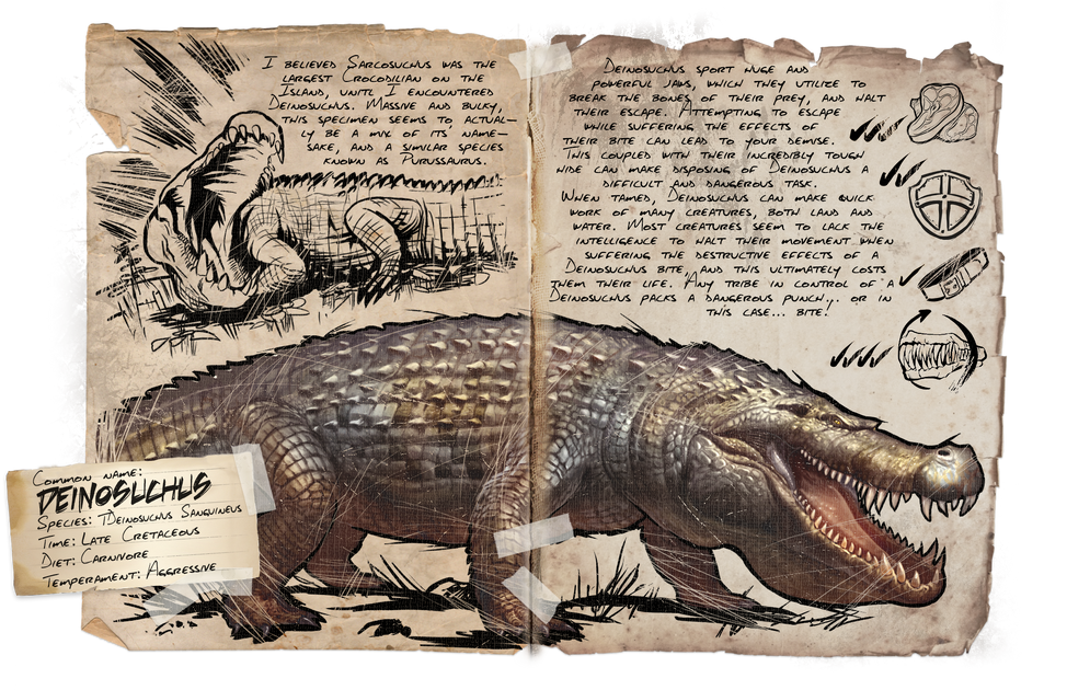 Sarco or deinosuchus? : r/ARK