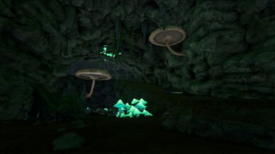 Ark The Center Redwood Cave Jungle Cave (The Center) - Ark: Survival Evolved Wiki