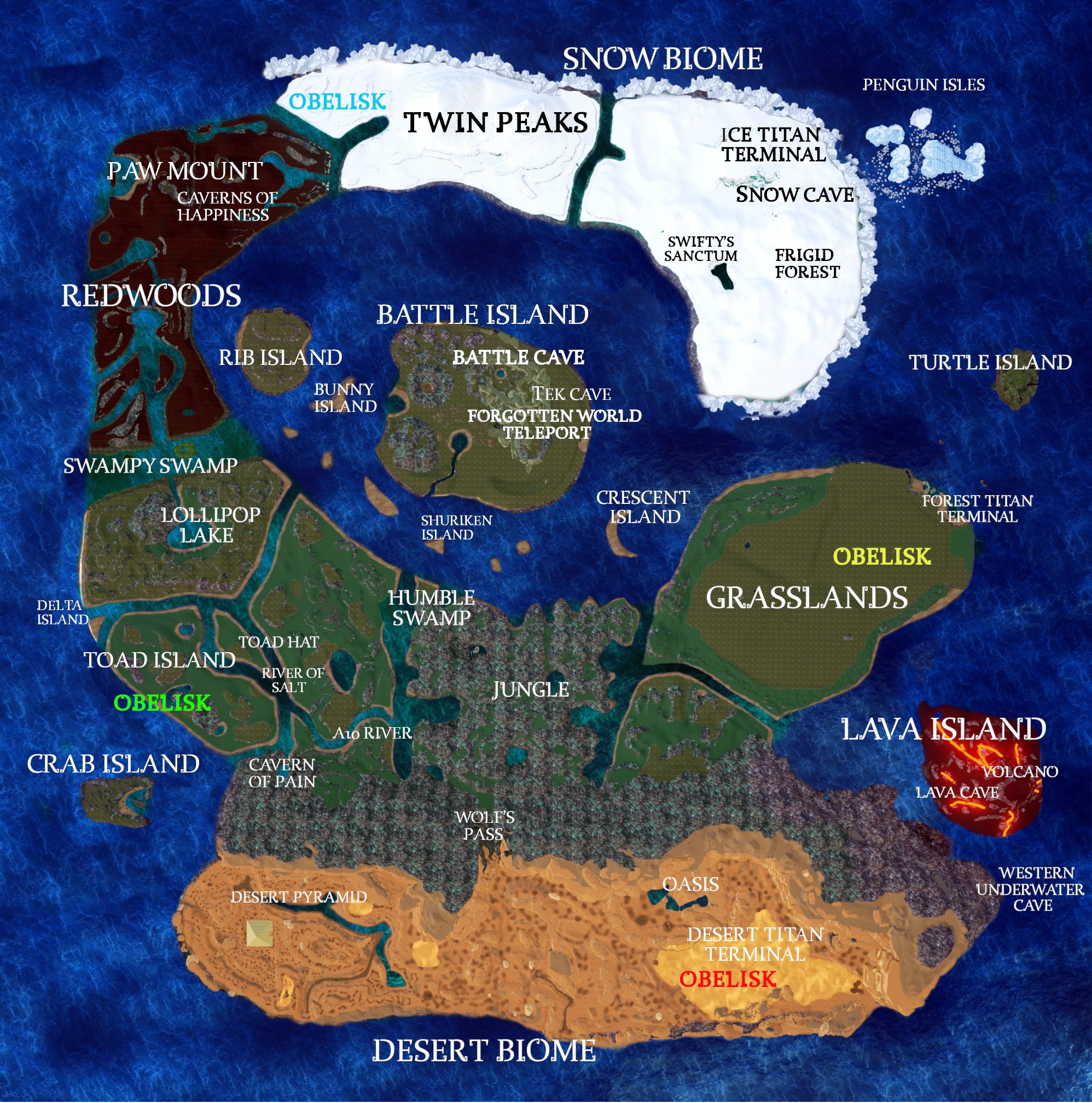 ark survival evolved map mods