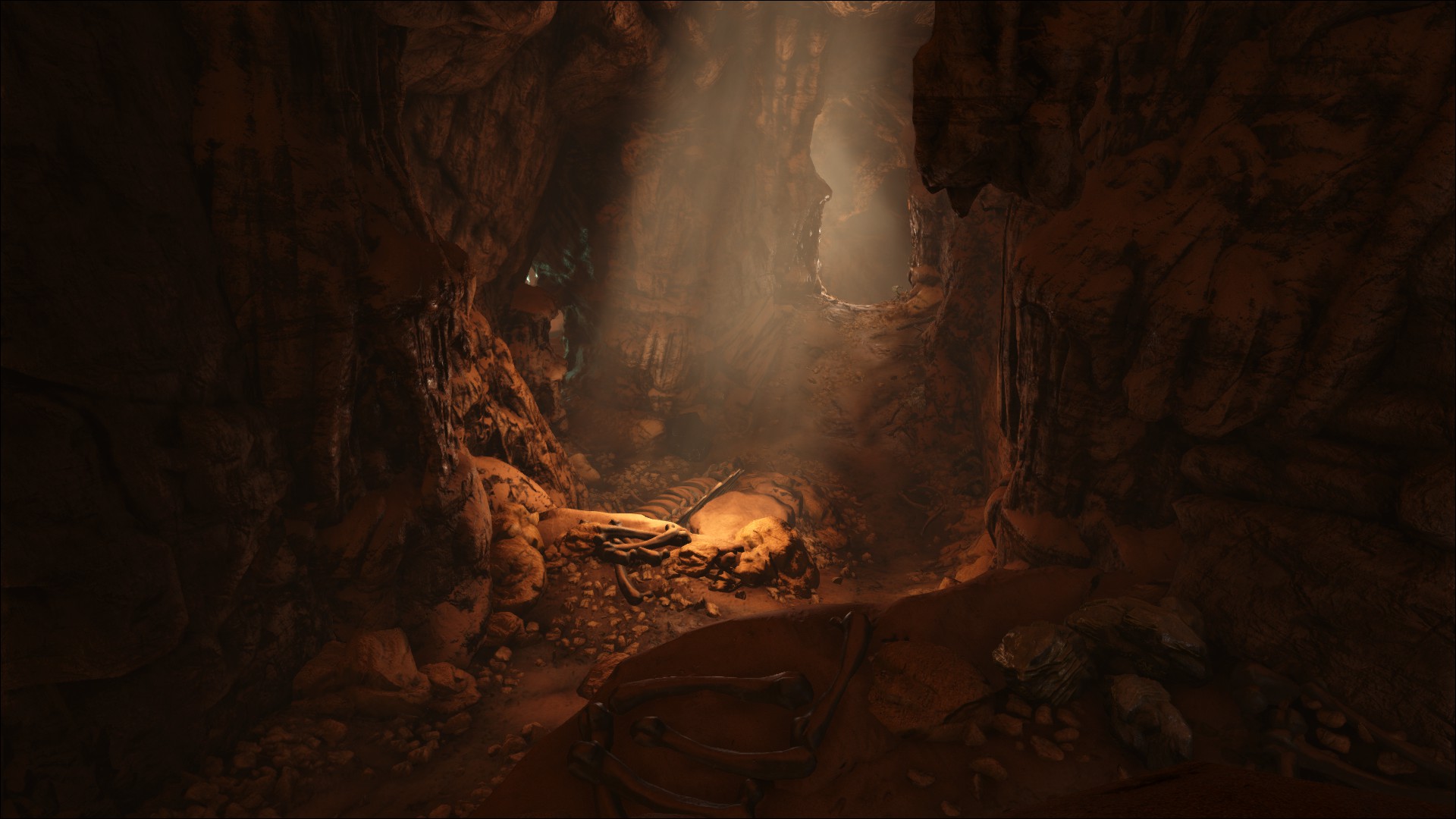 scorched earth ark cave locations