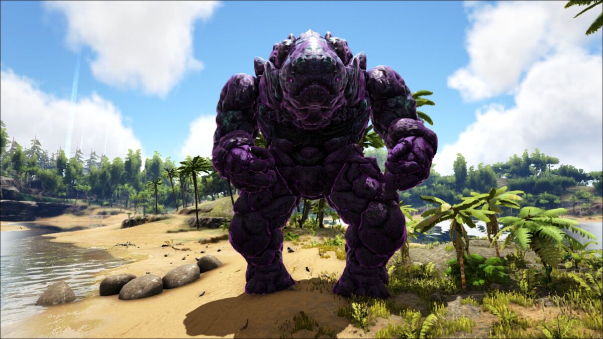 ModPrimal Fear/Fabled Rock Golem ARK Survival Evolved Wiki