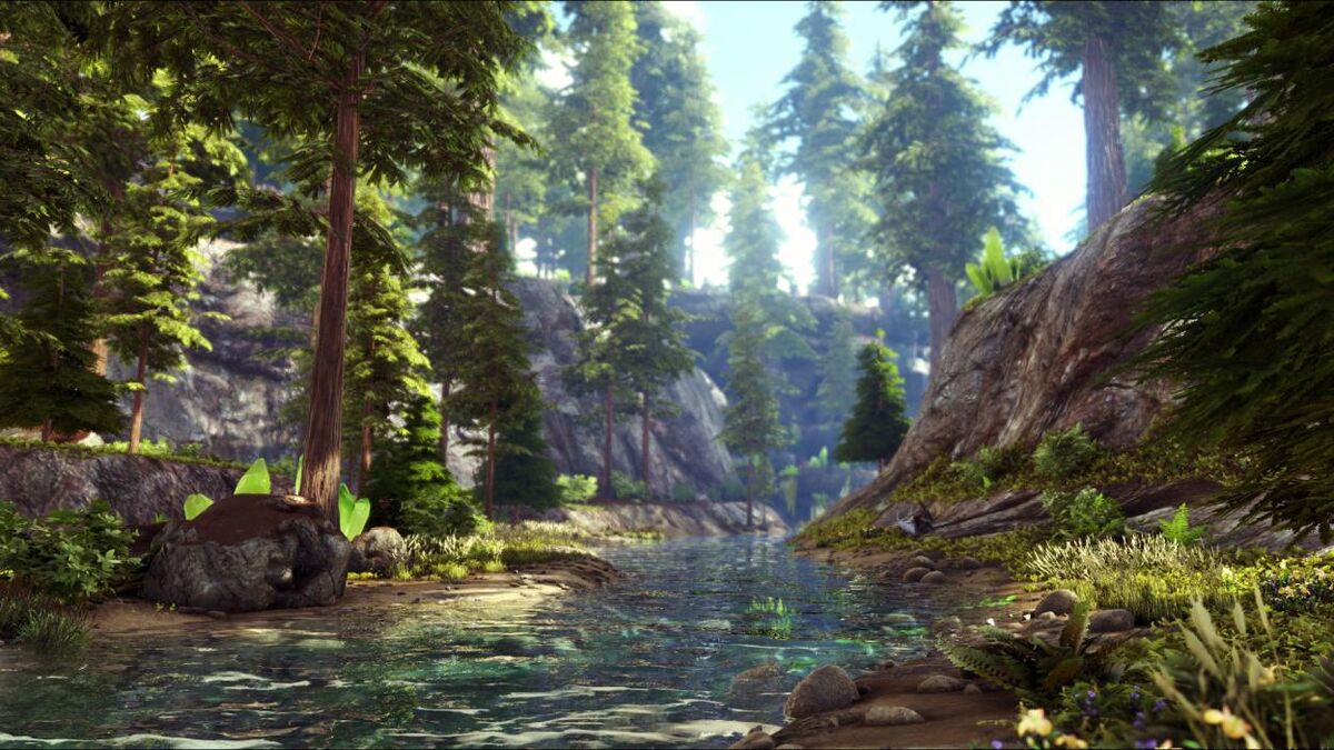 La Grande Foret Crystal Isles Wiki Officiel De Ark Survival Evolved