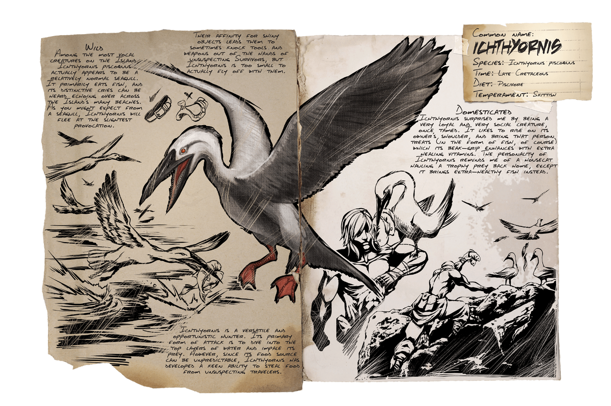 Ichthyornis Official Ark Survival Evolved Wiki