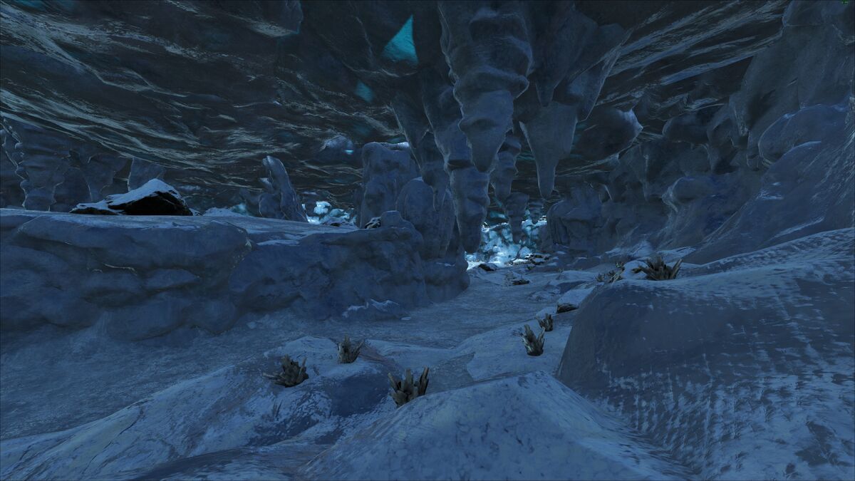 Ark Ragnarok Ice Cave Location Bái Láng Cavern (Ragnarok) - Ark: Survival Evolved Wiki