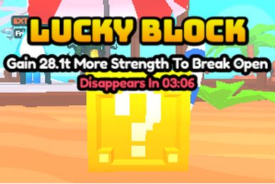 Arm Wrestle Simulator Lucky Block - Hold To Reset