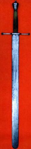 Espada alemana de verdugo, c. 1680