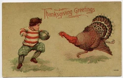 Thanksgiving isn't a religious holiday, but do you guys ever wonder what the players on the field are thinking?