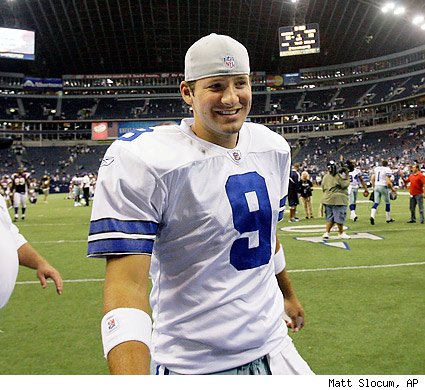 Article:Tony Romo Helps a Stranded Motorist Just to Show Off His Cool Boo  Boo, ArmchairGM Wiki