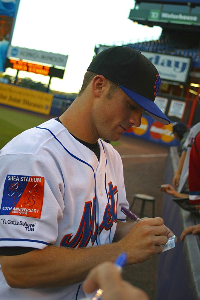 Jose Reyes Autographed 2004 Home Jersey - Mets History