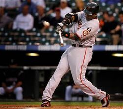 Barry Bonds, steroids or not, has hit 762 career home runs, tops all-time.