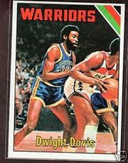 Davis with the Warriors