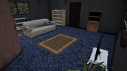 Interior of Drábek's clinic/home.