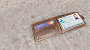 A Tanoan citizen's FasterCard credit card (2038)