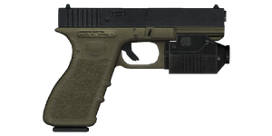 The G17 9 mm handgun.