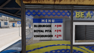 Menu (prices adjusted for Altian currency).