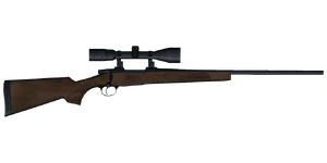 The CZ 550 9.3 mm sniper rifle.