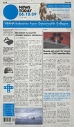 Front page of the latest edition, published on June 18th, 2039.