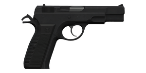 The Pi-75 LR 9 mm handgun.