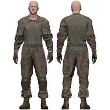 Desert - [Marine Combat Uniform (Gloves/Kneepads)]