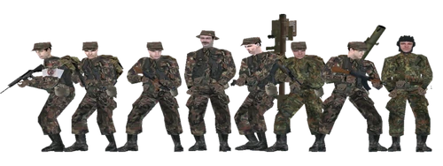 ArmA: Cold War Assault-era Nogovan Partisan fighters (1982)
