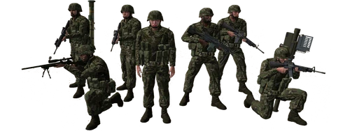 ArmA: Armed Assault-era U.S. Army forces (U.S. Woodland / 2006-2007)