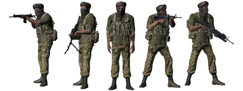 ArmA 2-era Aziz's elite bodyguards/SOF units (2012)