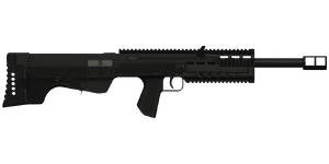 The Veles-S 12.7 mm battle rifle.