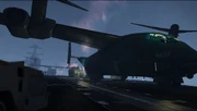 NATO forces on the USS Freedom prepare for the invasion of the mainland.