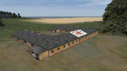 Hospital located in the south.