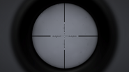 Unzoomed scope reticle (non-"Old" variants).