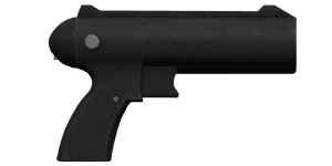 The Mk1 UDG handgun.