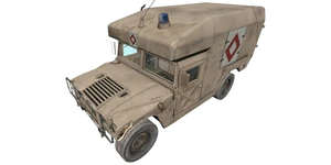 Desert - [HMMWV (Ambulance)]