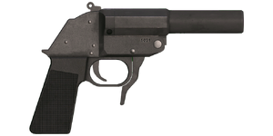 The LP-1 26.5 mm flare gun.