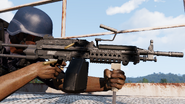 Note the extended legs of the integral grippod.
