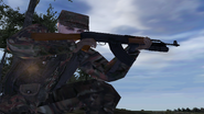 Guerilla AK-47, also fitted with the GP-25.