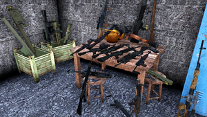 Overview of weapons (release patch only)