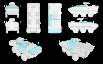 LEGEND:'"`UNIQ--ref-0000004D-QINU`"'Teal = armour_plate_12mm