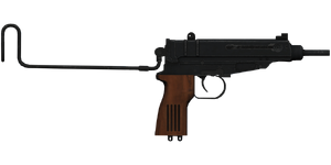 The VZ.61 7.65 mm machine pistol.