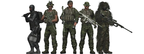 ArmA 3-era U.S. Army SOF units (Pacific / 2035)
