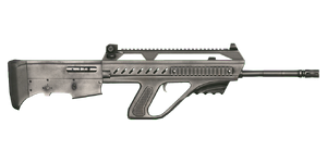 The Katiba 6.5 mm bullpup assault rifle.