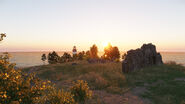 Sunset at Lamentin (Late 1989)