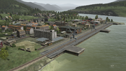 One of the two larger towns in the province.
