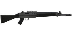 The SG542 RIS 7.62 mm battle rifle.