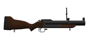 The M79 grenade launcher.