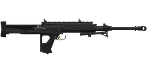 The GM6 Lynx 12.7 mm sniper rifle.