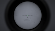 Scope reticle.