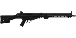 The G8A2 7.62 mm precision machine gun.