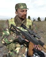 Nikitin's real appearance as a ChDKZ officer.